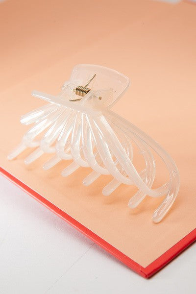 ACETATE JUMBO OVAL HAIR CLAW CLIPS | 40H540