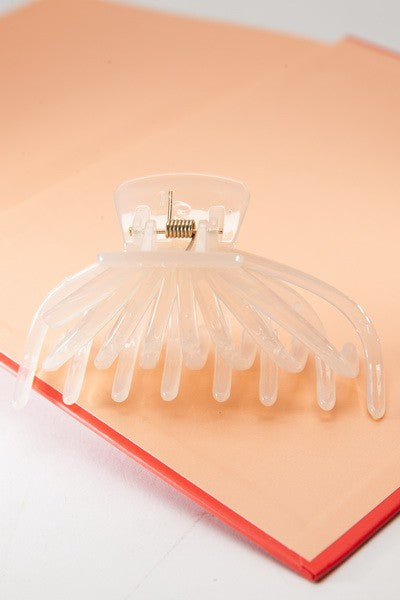 ACETATE JUMBO OVAL HAIR CLAW CLIPS | 40H540