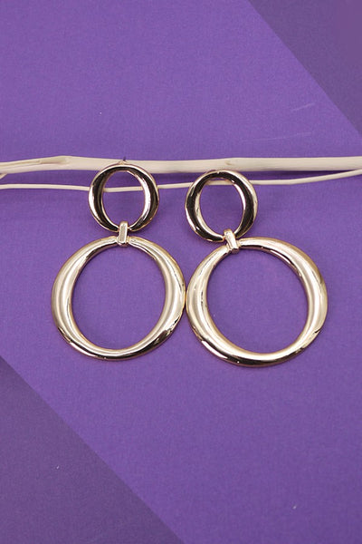 DOUBLE O DROP EARRINGS | 31E23213