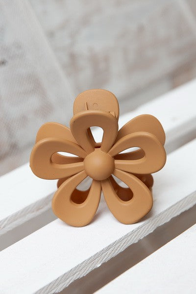 OPEN FLOWER HAIR CLAW CLIPS | 40H548