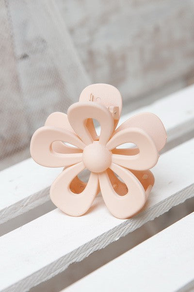 OPEN FLOWER HAIR CLAW CLIPS | 40H548