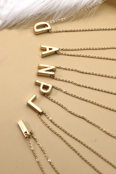 MONOGRAM INITIAL PENDANT NECKLACE | 52N2110921