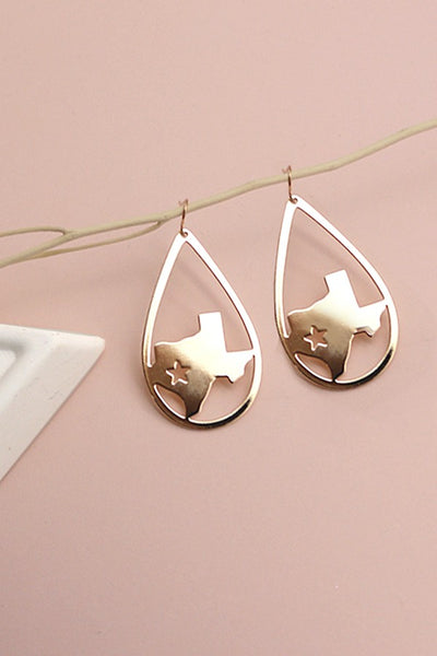 STATE TEXAS DROP EARRINGS | 31E23261