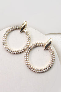 LUXE PEARL DROP EARRINGS | 31E23311