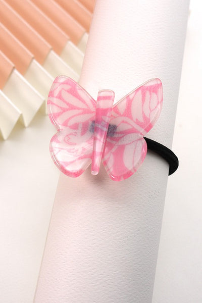 CELLULOSE BUTTERFLY HAIR TIE | 40S706