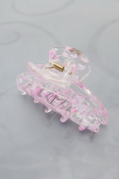 SPLASH SPLATTER MIX OVAL COLOR HAIR CLAW CLIPS | 40H553