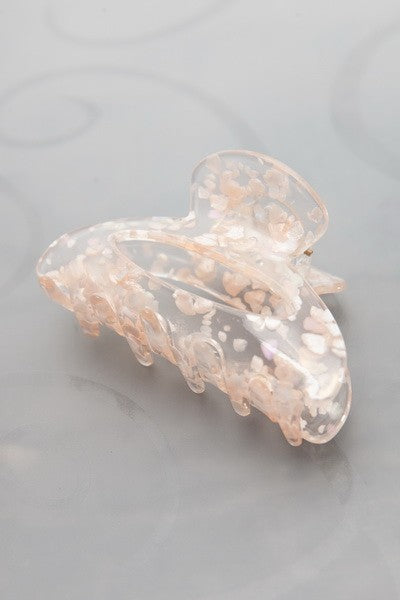 SPLASH SPLATTER MIX OVAL COLOR HAIR CLAW CLIPS | 40H553