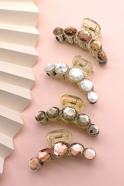 CRYSTAL RHINESTONE HAIR CLAW CLIPS | 40H568