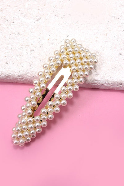 OPEN PEARL HAIR CLIPS | 40H103