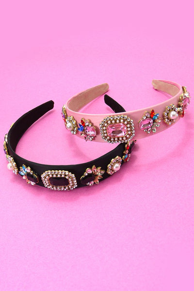 RHINESTONE EMBELLISHED HEADBAND | 40HB117