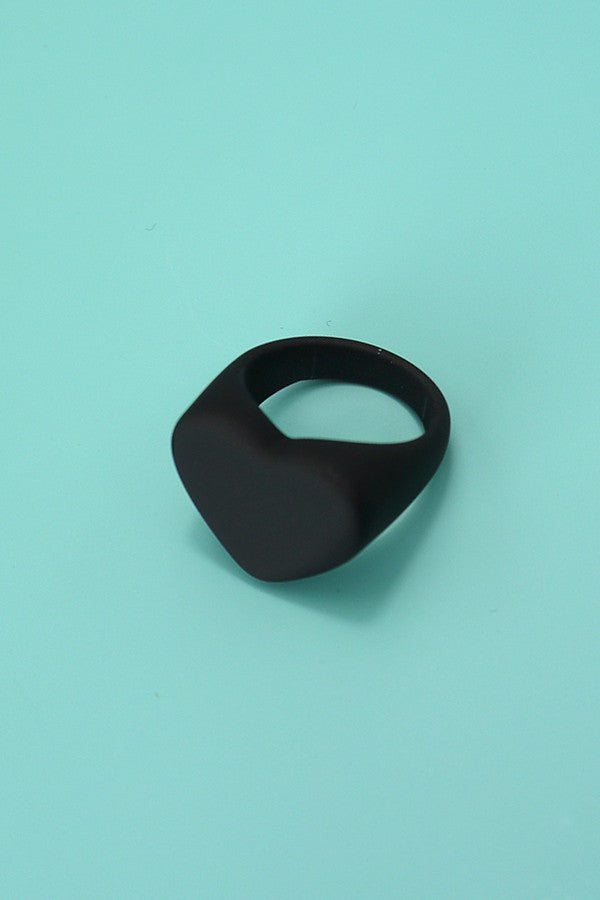 MATTE HEART RING | 10R3022402