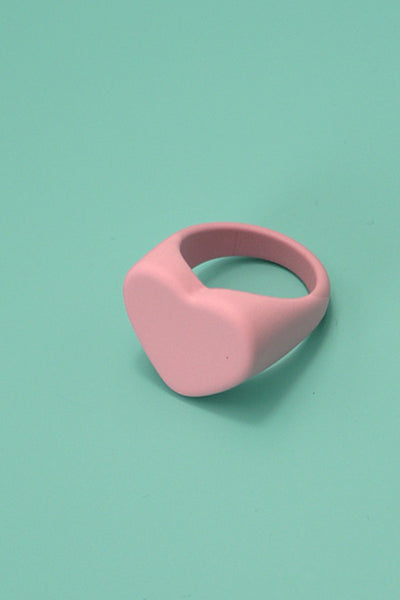 MATTE HEART RING | 10R3022402