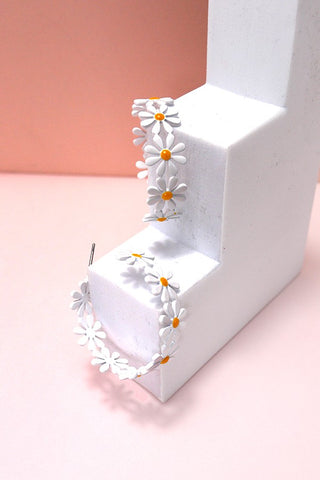 DAISY HOOP EARRINGS | 10E3022331