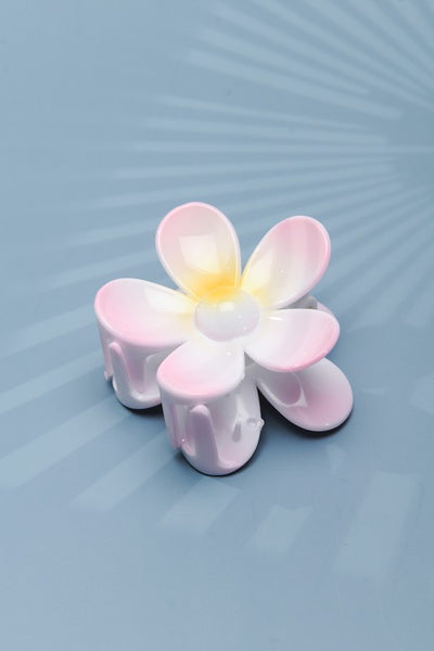 OMBRE LUAU FLOWER HAIR CLAW CLIPS | 40H575