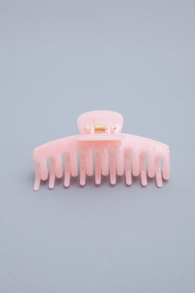 JUMBO SEMI GLOSSY  HAIR CLAW CLIPS | 40H582