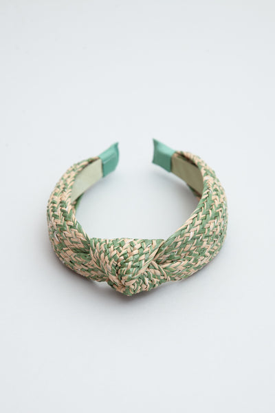 MIXED COLOR WIDE KNOTTED HEADBAND | 40HB124