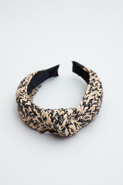 MIXED COLOR WIDE KNOTTED HEADBAND | 40HB124