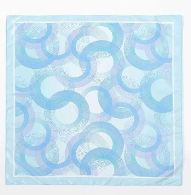 PRETTY PRINT SILKY FEEL BANDANA SCARF | 21SC393