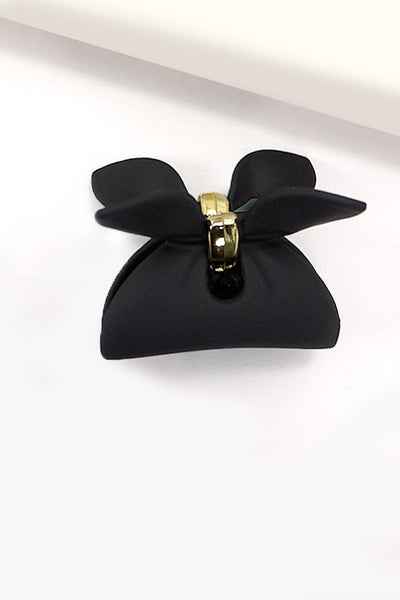 MATTE BOW HAIR CLAW CLIPS | 40H590