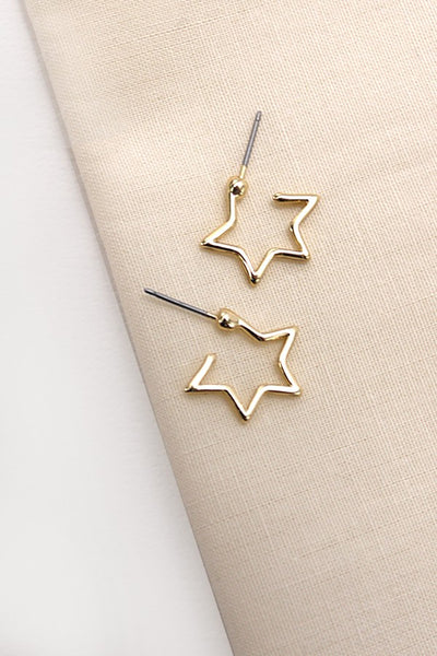 GEO STAR MINI HOOP EARRING SETS | 60E3091034