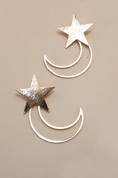 STAR MOON BOHO DROP EARRINGS | 80E756