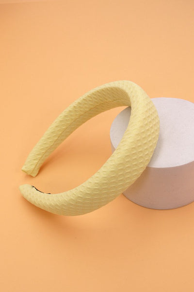 SOLID PUFFED HEADBAND | 40HB127