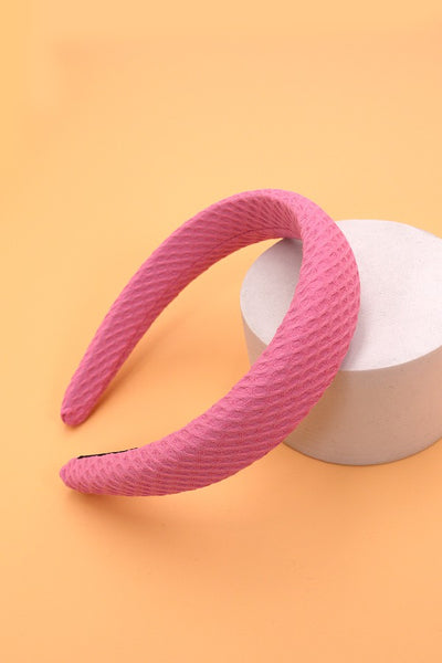 SOLID PUFFED HEADBAND | 40HB127