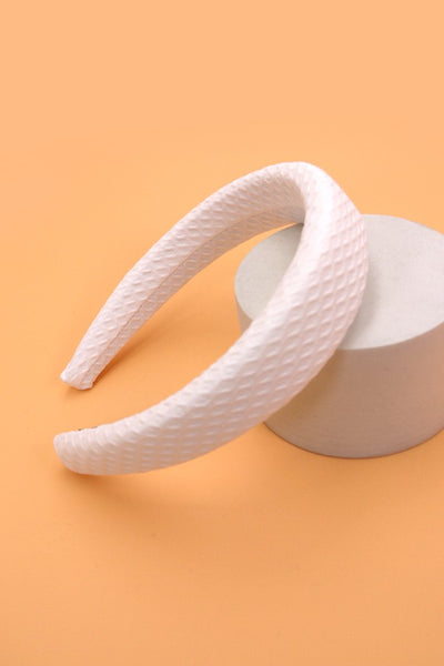 SOLID PUFFED HEADBAND | 40HB127