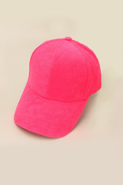 CLASSIC SOFT TERRY CLOTH BASEBALL CAP | 40HW712