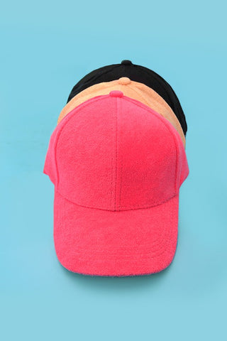 CLASSIC SOFT TERRY CLOTH BASEBALL CAP | 40HW712