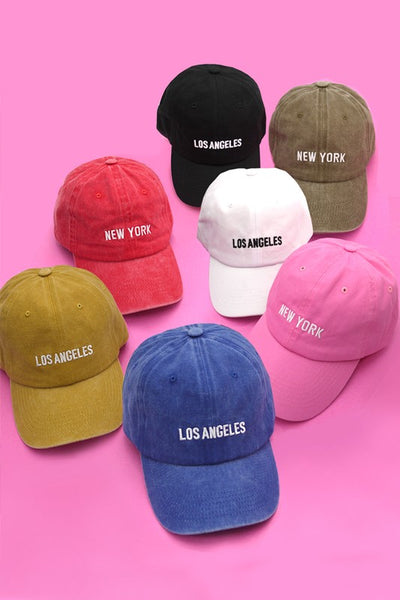 LOS ANGELES NEW YORK BASEBALL CAP HAT | 90HW101