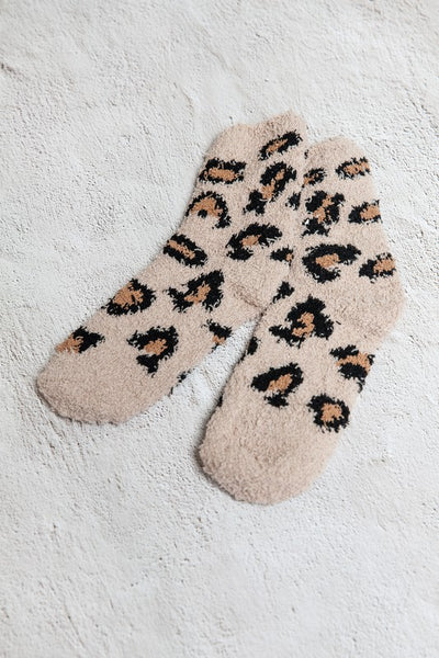 WARM CORAL FLEECE PLUSH ANIMAL FUZZY SOCKS | 40S02045