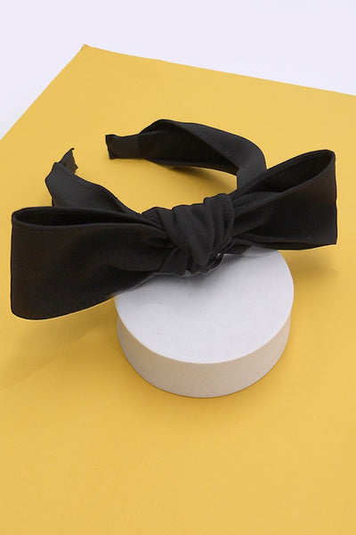 COTTON LINEN FASHION BOW HEADBAND | 40HB133