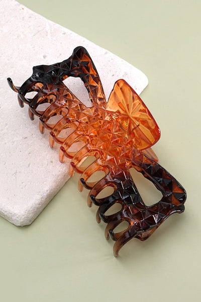 EXTRA LARGE OMBRE TORT CRYSTAL HAIR CLAW CLIPS | 40H639