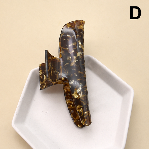 EXTRA LARGE OBLONG CELLULOSE HAIR CLAW CLIPS | 40H524