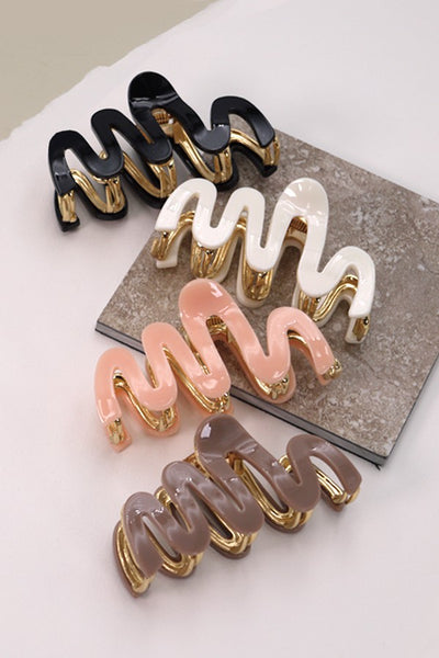 PREMIUM PVC CASTING HAIR CLAW CLIPS | 40H665