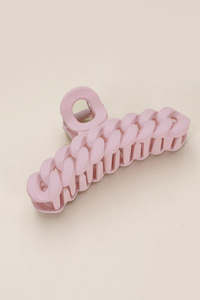 LAEGE MATTE CHAIN HAIR CLAW CLIPS | 40H692