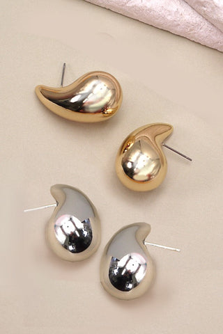 GRACEFUL LIGHTWEIGHT TEARDROP EARRINGS | 80E1961