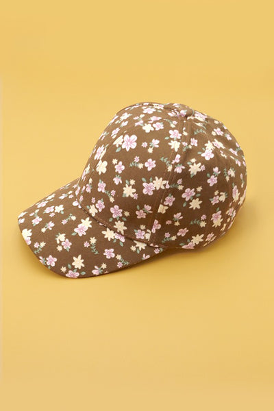 FLORAL CASUAL BASEBALL CAP | 40HW716