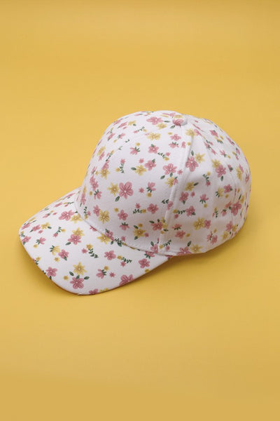 FLORAL CASUAL BASEBALL CAP | 40HW716