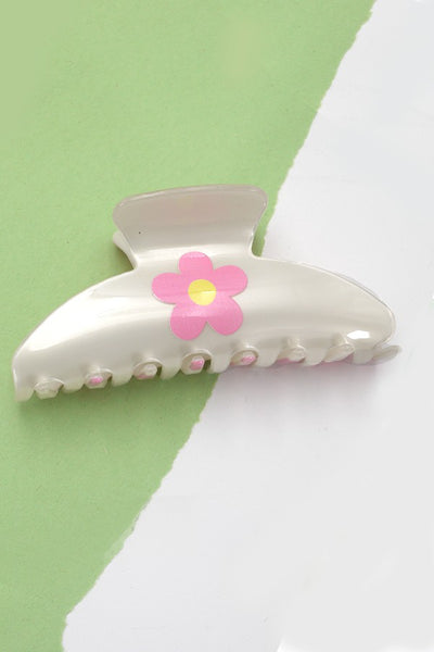 DOUBLE DESIGN DOUBLE SIDE DAISY HAIR CLAW CLIPS | 40H676