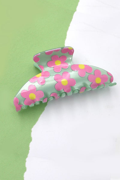 DOUBLE DESIGN DOUBLE SIDE DAISY HAIR CLAW CLIPS | 40H676