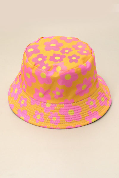 FLORAL BUCKET HAT | 40HW717