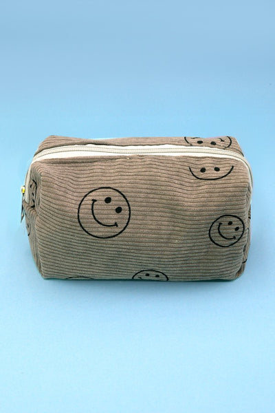 SMILEY MAKEUP POUCH BAG | 40P521