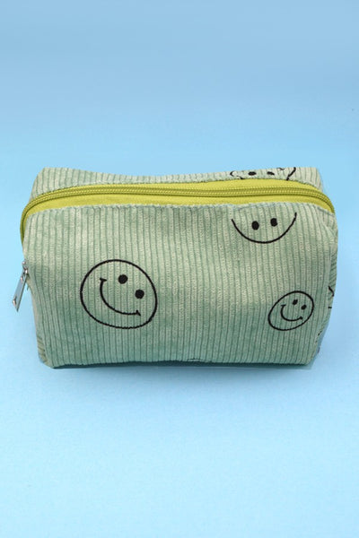 SMILEY MAKEUP POUCH BAG | 40P521