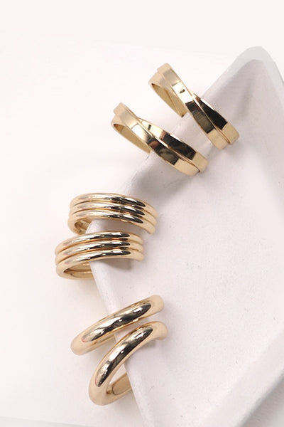 MULTI CLASSIC HOOP TRIO EARRINGS | 31E03865