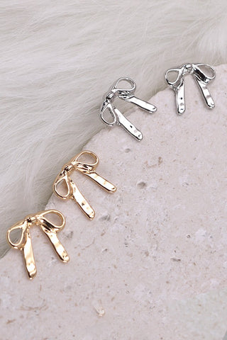 BOW STUD EARRING | 31E24002