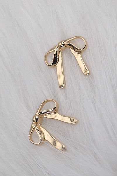 BOW STUD EARRING | 31E24002