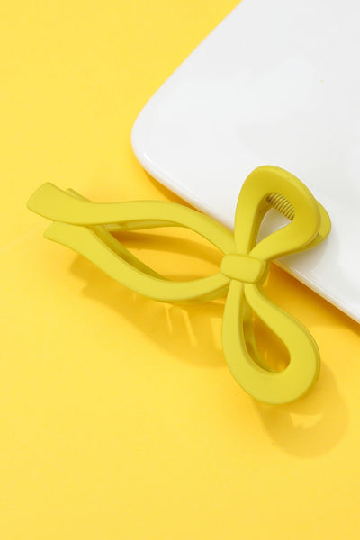 MATTE BOW HAIR CLAW CLIPS 12-piece set | 40H721-12 Pack