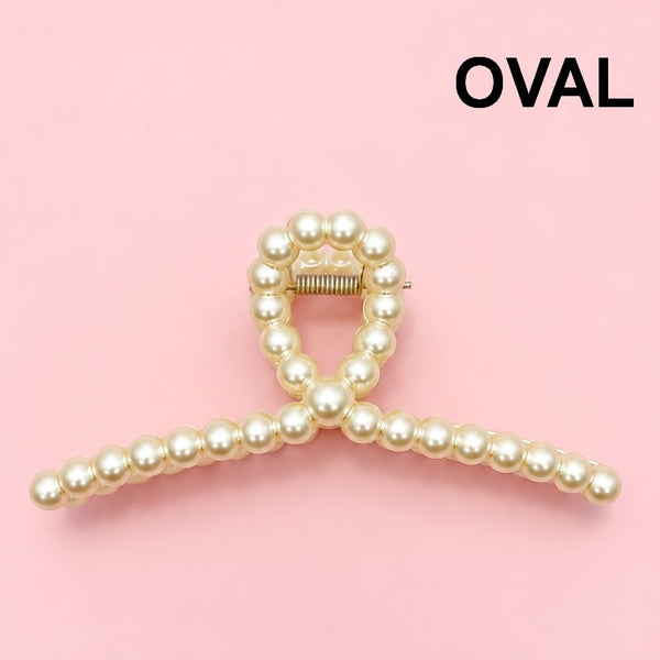 PEARL HAIR CLAW CLIPS | 40H736